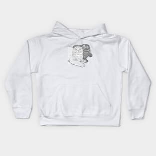 Cleo and Jack B&W Kids Hoodie